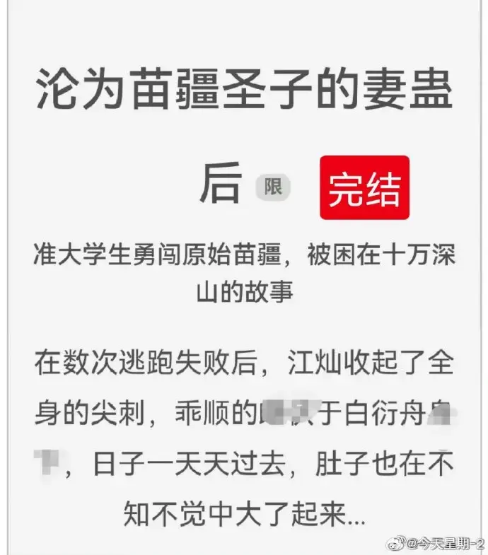 沦为苗疆圣子的妻蛊后全集免费阅读_沦为苗疆圣子的妻蛊后txt小说在线下载_全文完结版资源